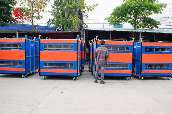 Xe đâey trolley công nghiệp chất lượng cao dùng trong nhà máy